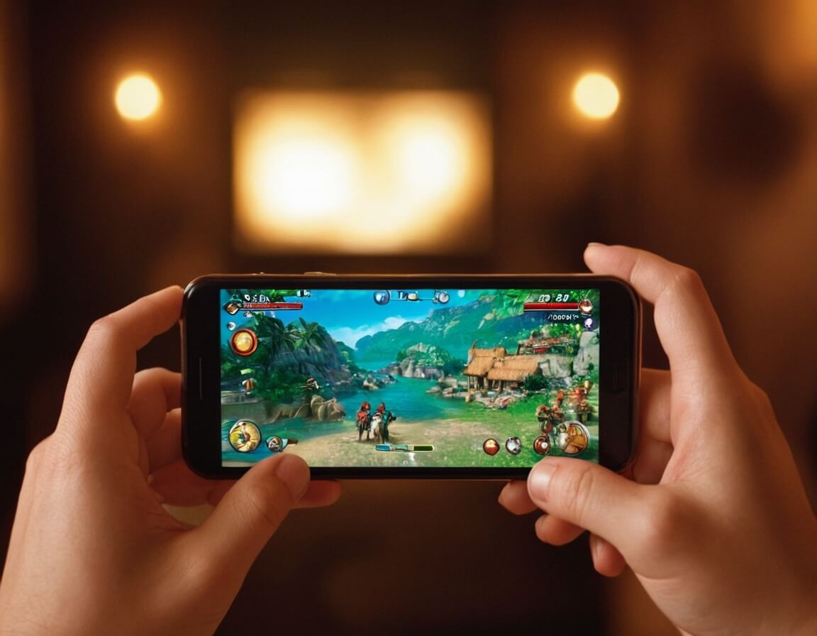 Mobile game project in progress in Chennai